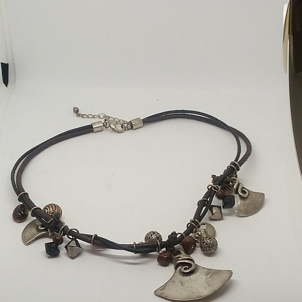 Beautiful boho Charm necklace